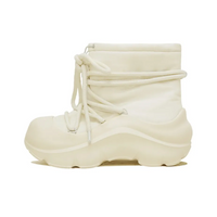 Custom Sneaker Cream Snow Boots