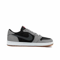 Travis Scott Jordan 1 Custom Jordans Black Grey