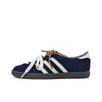 Dark Blue White - Adidas Samba Custom