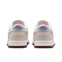 Custom Nike Dunk Low Blush Pink and Ivory Personalized Shoes