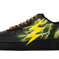 Custom Air Force 1 Yellow Thunder Lightning