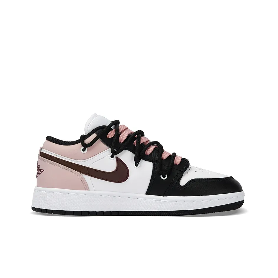 Custom Air Jordan 1 Black Pink Red Low