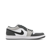 Custom Air Jordan 1 Grey Black Snake Scales Low
