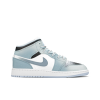 Custom Air Jordan 1 Black Blue Pentagrams
