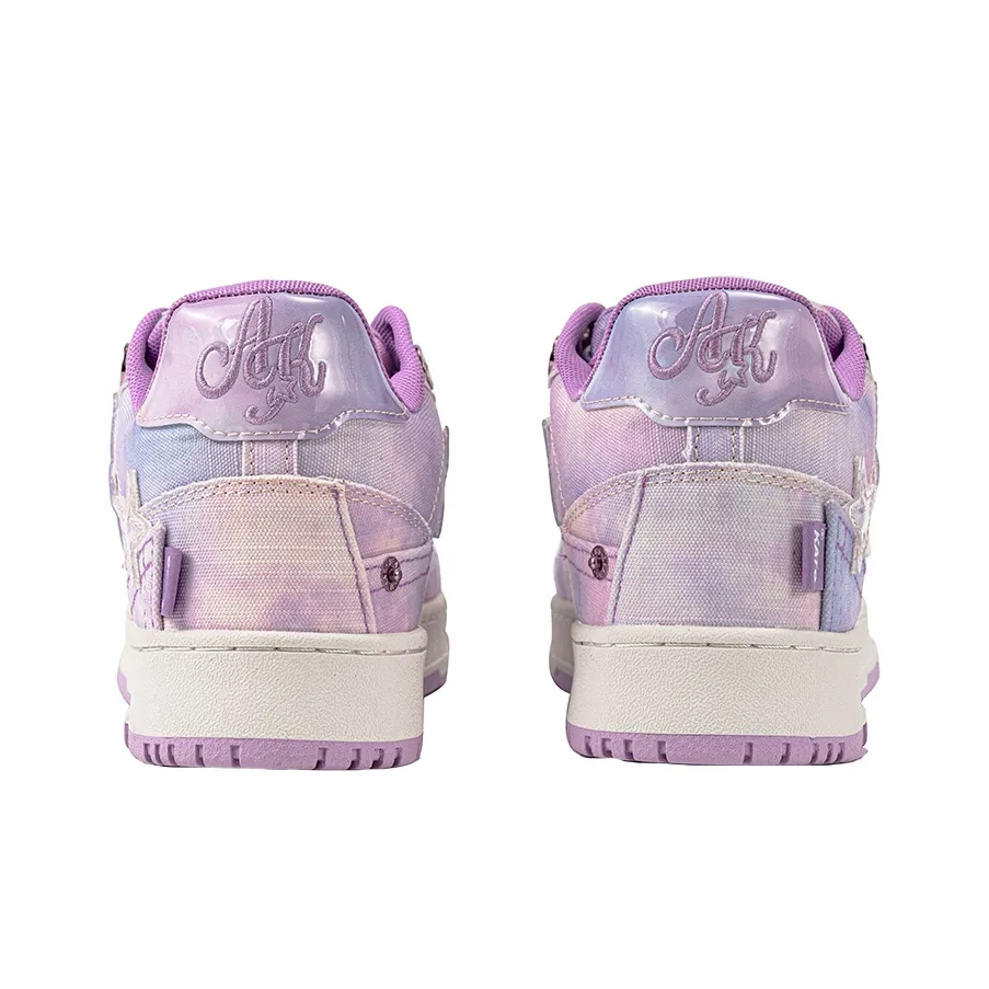 Custom Sneaker Stars Purple