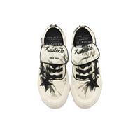 Custom Sneaker Off White Black Stars