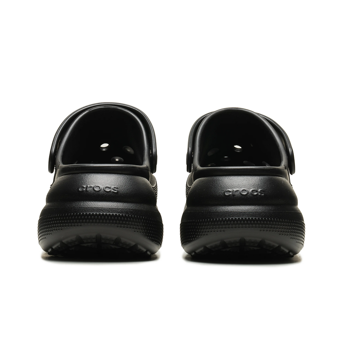 Custom Crocs Black With Diamond Ornaments
