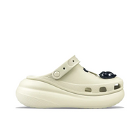 Custom Crocs Beige Black White Cat Theme