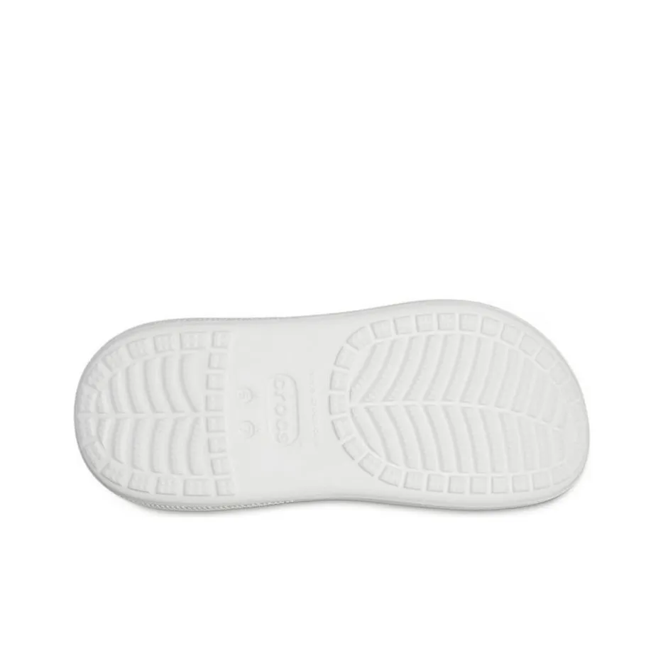 Custom Crocs White Pink Gradient Lace