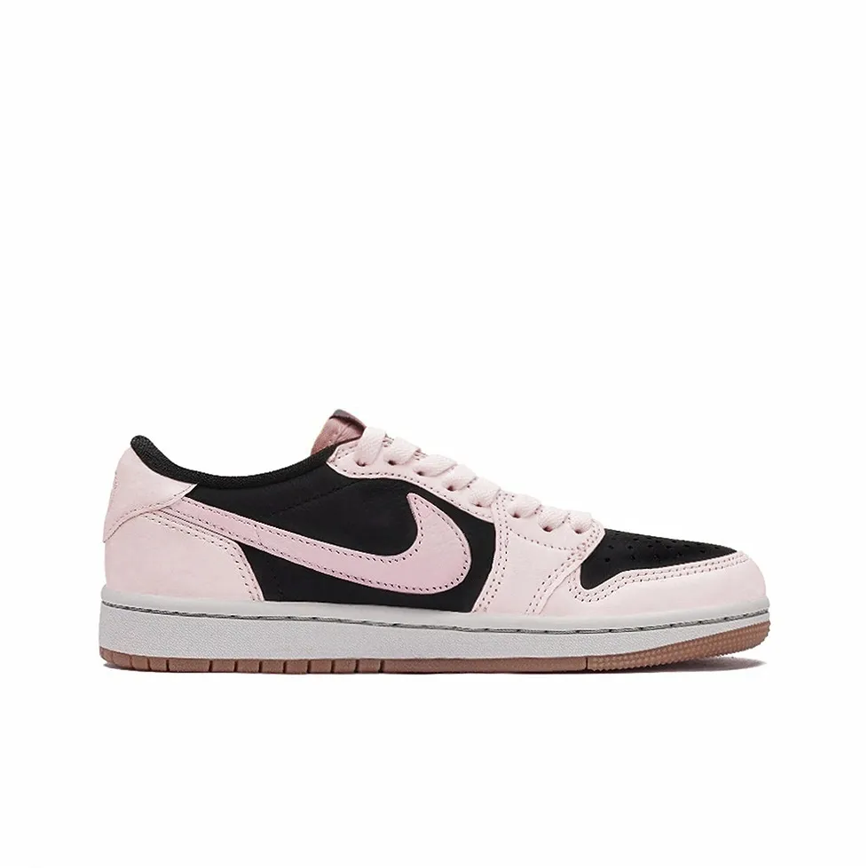 Travis Scott Jordan 1 Custom Jordans Black Pink