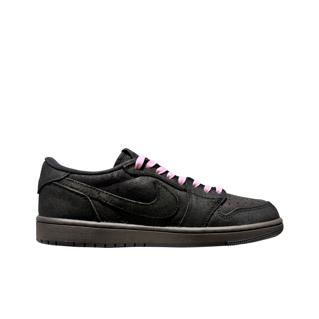 Travis Scott Jordan 1 Custom Jordans Black Pink
