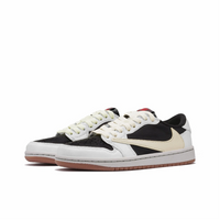 Travis Scott Jordan 1 Custom Jordans Off White Black