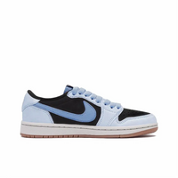 Travis Scott Jordan 1 Custom Jordans Blue Black