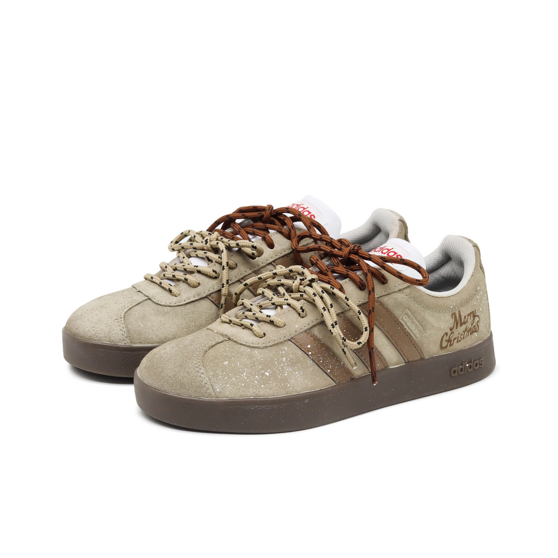 Khaki Brown - Adidas Samba Custom