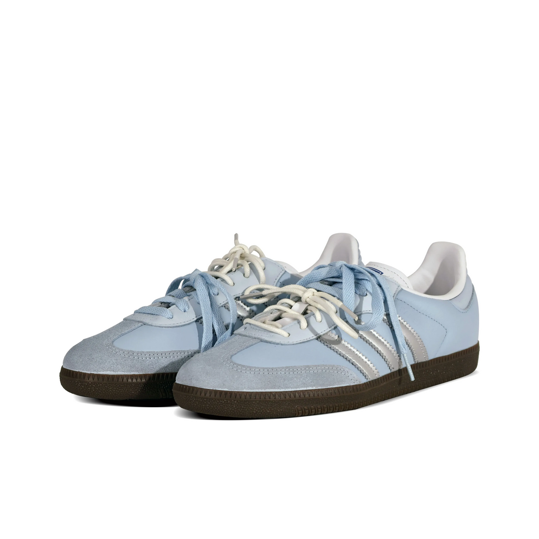 Light Blue Sliver- Adidas Samba Custom