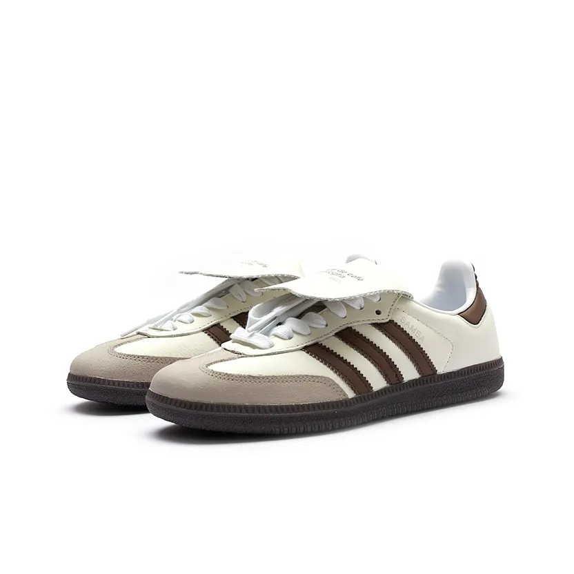 Off White Chocolate - Adidas Samba Custom
