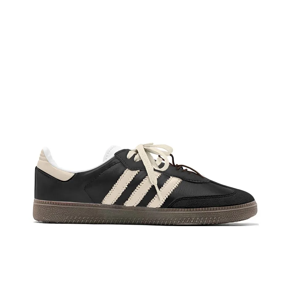 Grey Black Off White - Adidas Samba Custom
