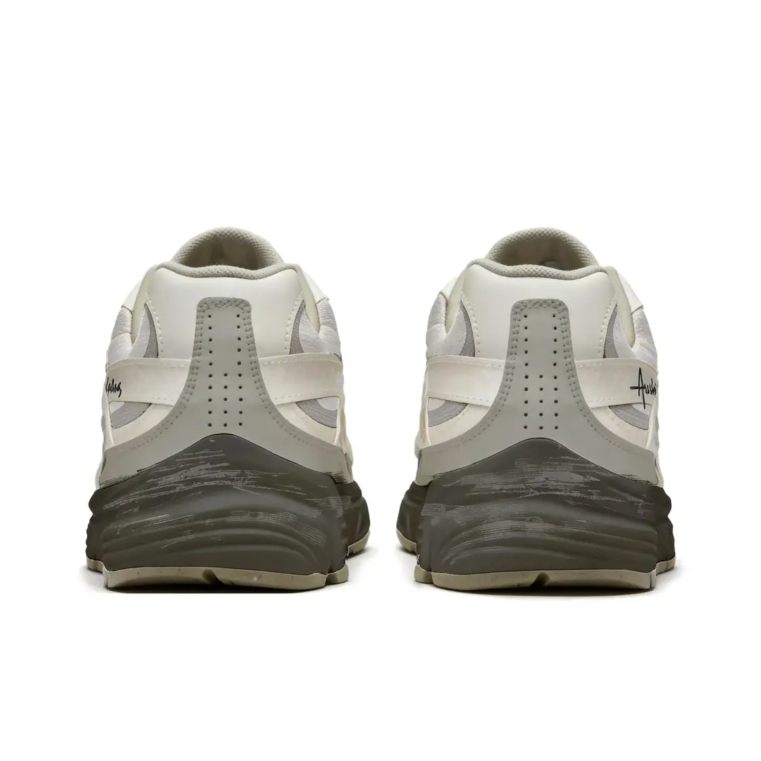Custom White and Gray Nike Initiator Personalized Shoes