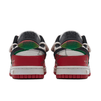 Custom Dunk Christmas Red Black Christmas Tree